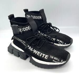 LBS T200 Pai-Weite Women’s Street High Top Cargo Sneakers US Size 7 - 7.5 Eu 40